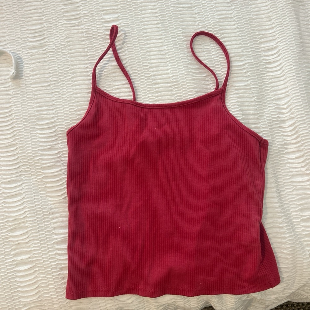 American Eagle Outfitters Red Camisole